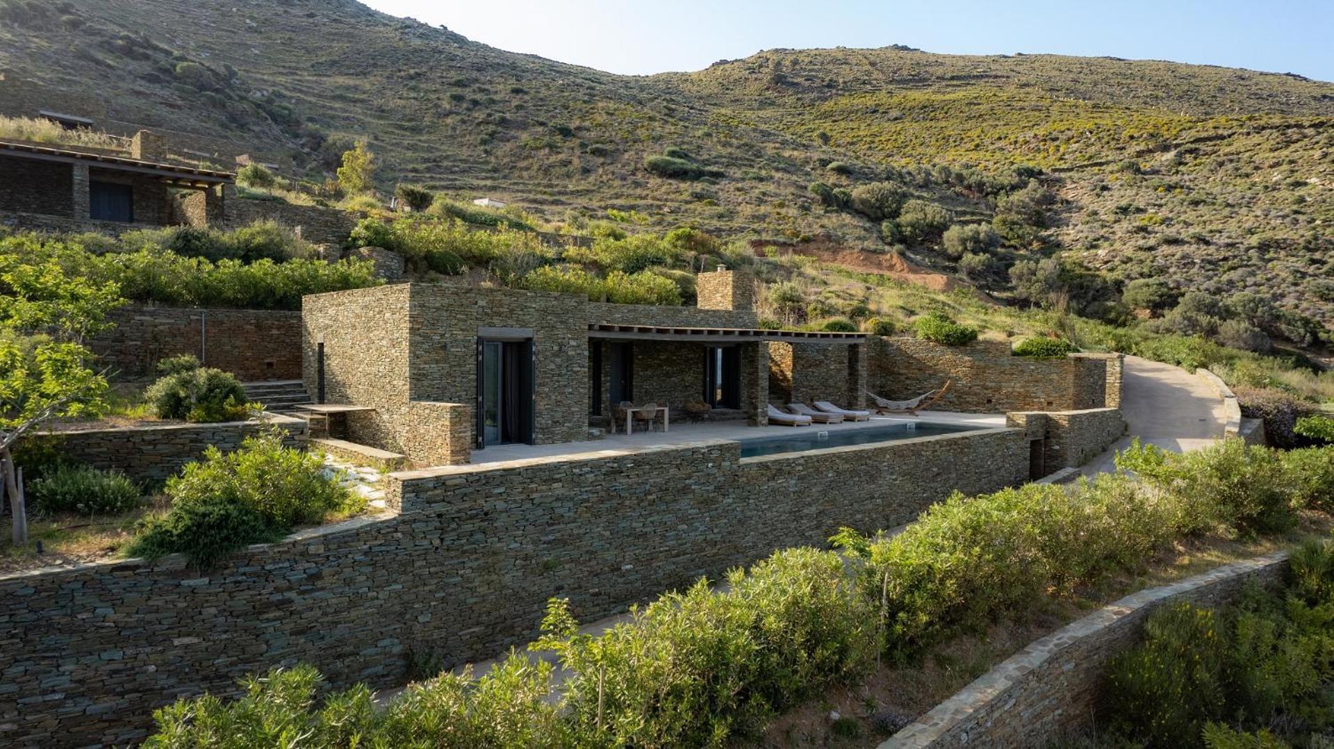 Onar Andros ξενώνας Άχλα Εξωτερικό φωτογραφία
