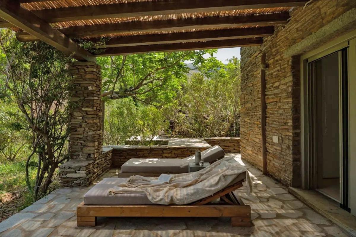 Onar Andros ξενώνας Άχλα Εξωτερικό φωτογραφία