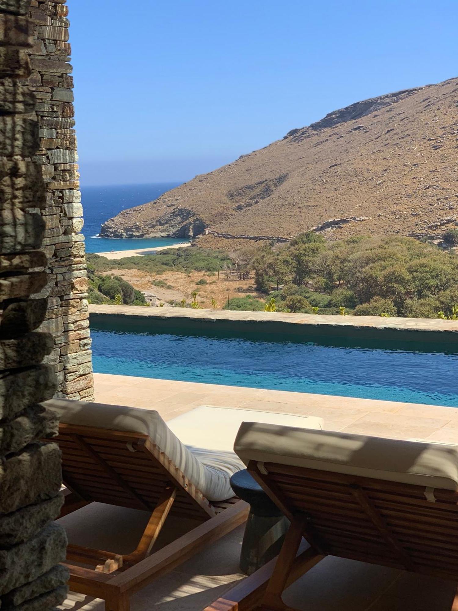 Onar Andros ξενώνας Άχλα Εξωτερικό φωτογραφία
