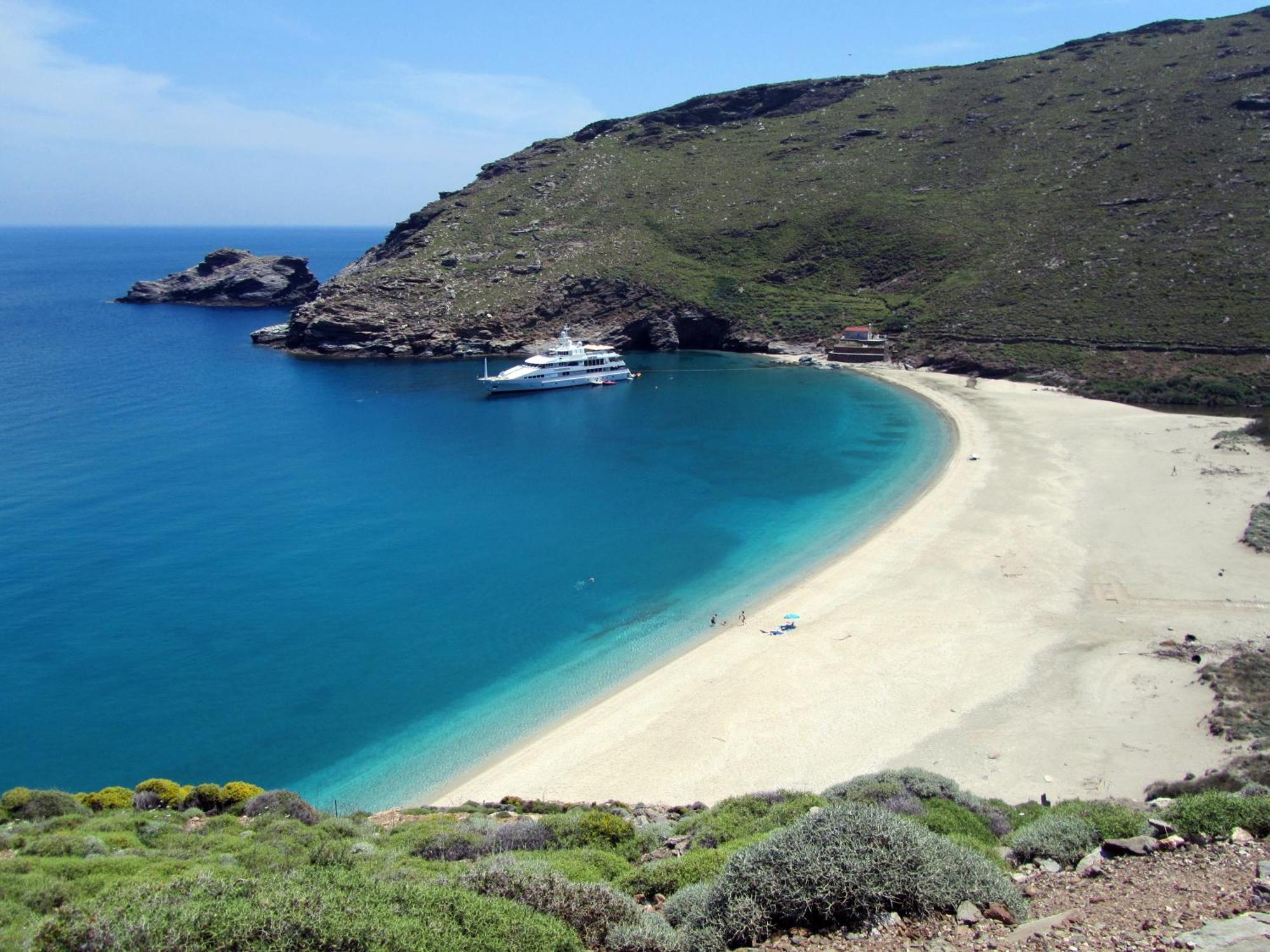Onar Andros ξενώνας Άχλα Εξωτερικό φωτογραφία