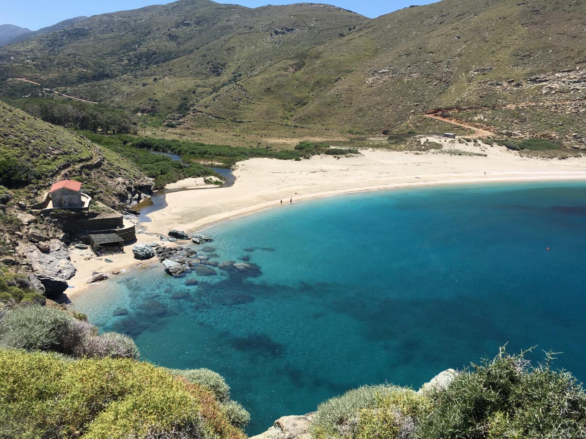 Onar Andros ξενώνας Άχλα Εξωτερικό φωτογραφία